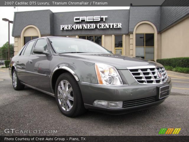2007 Cadillac DTS Luxury in Titanium ChromaFlair