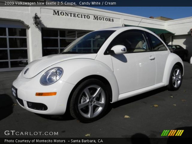 2009 Volkswagen New Beetle 2.5 Coupe in Candy White