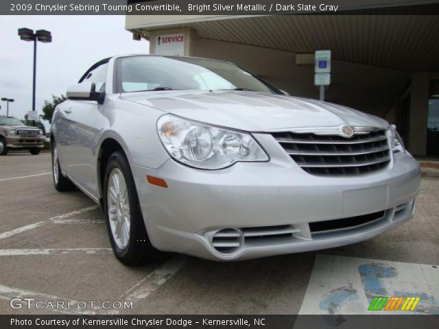 2009 Chrysler Sebring Touring Convertible in Bright Silver Metallic