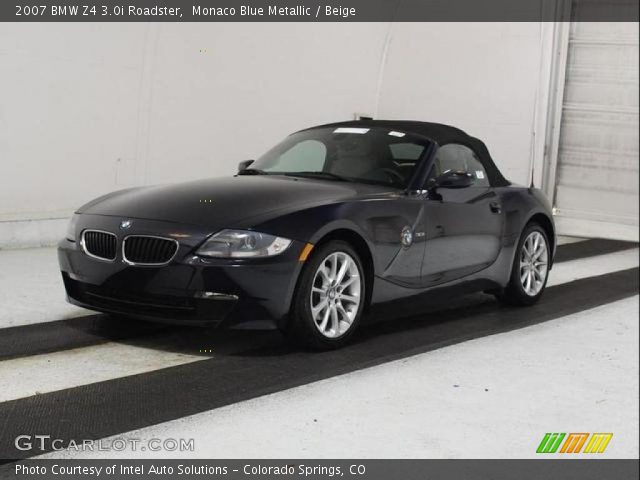 2007 BMW Z4 3.0i Roadster in Monaco Blue Metallic