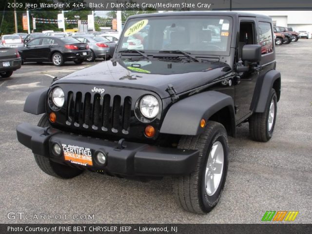 2009 Jeep Wrangler X 4x4 in Black