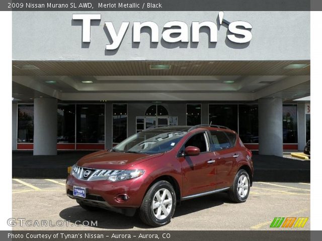 2009 Nissan Murano SL AWD in Merlot Metallic