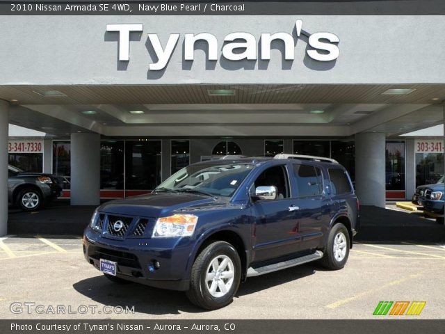 2010 Nissan Armada SE 4WD in Navy Blue Pearl