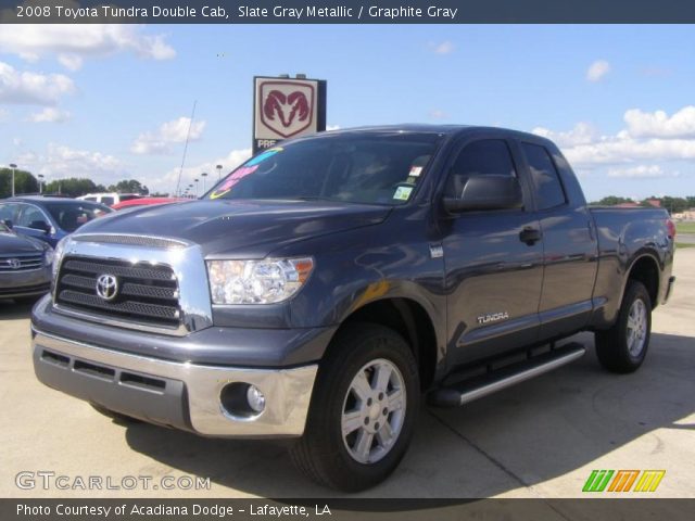 2008 Toyota Tundra Double Cab in Slate Gray Metallic
