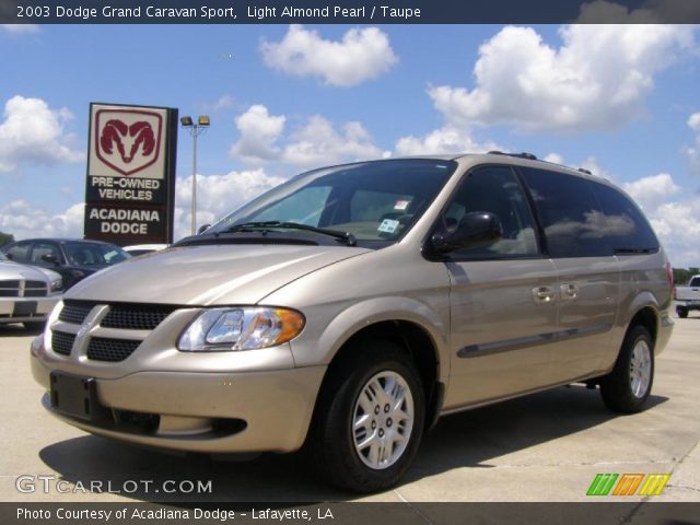 2003 Dodge Grand Caravan Sport in Light Almond Pearl