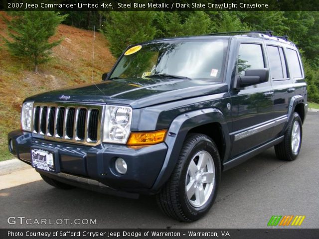 2007 Jeep Commander Limited 4x4 in Steel Blue Metallic