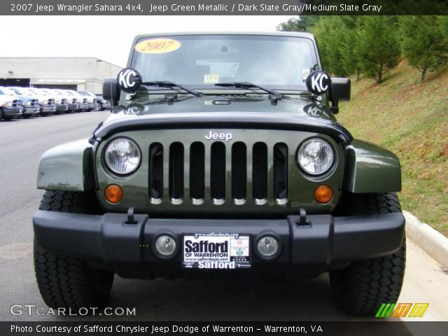 2007 Jeep Wrangler Sahara 4x4 in Jeep Green Metallic