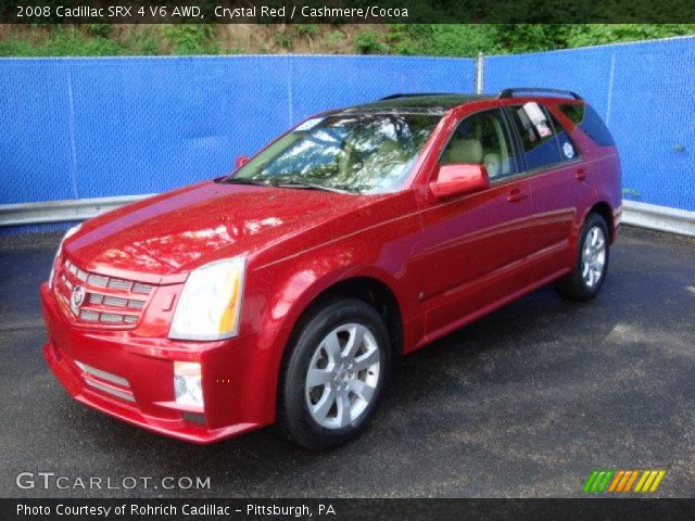 2008 Cadillac SRX 4 V6 AWD in Crystal Red
