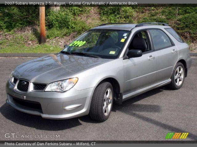2007 Subaru Impreza 2.5i Wagon in Crystal Gray Metallic