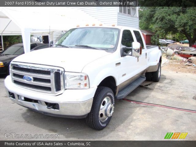 2007 Ford F350 Super Duty Lariat Crew Cab Dually in Oxford White
