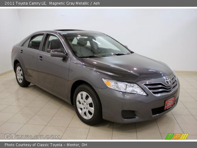 2011 Toyota Camry LE in Magnetic Gray Metallic