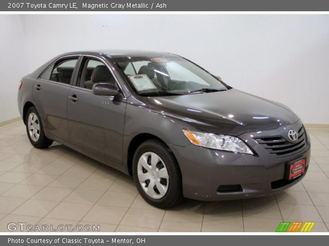 2007 Toyota Camry LE in Magnetic Gray Metallic