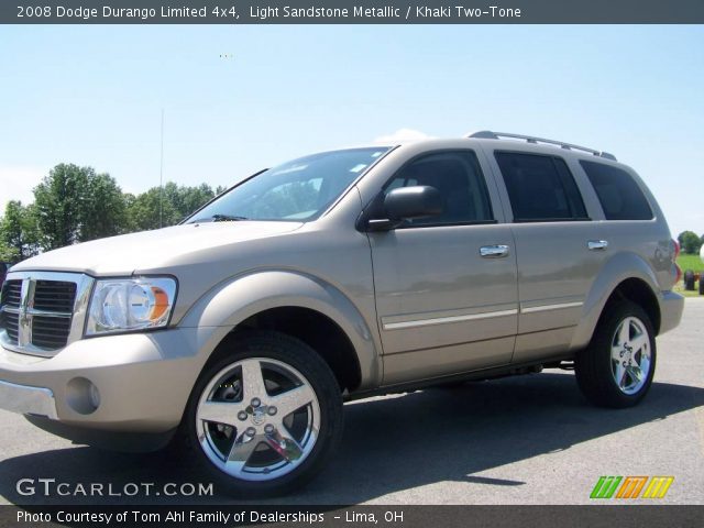 2008 Dodge Durango Limited 4x4 in Light Sandstone Metallic