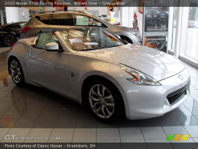 2010 Nissan 370Z Touring Roadster in Brilliant Silver
