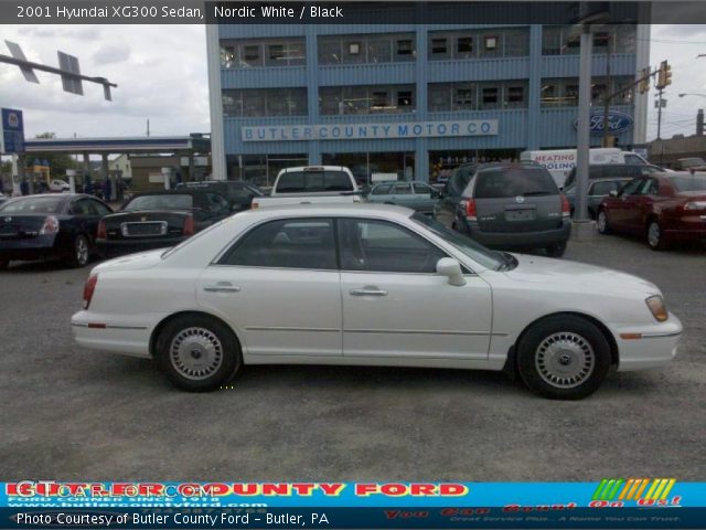 2001 Hyundai XG300 Sedan in Nordic White