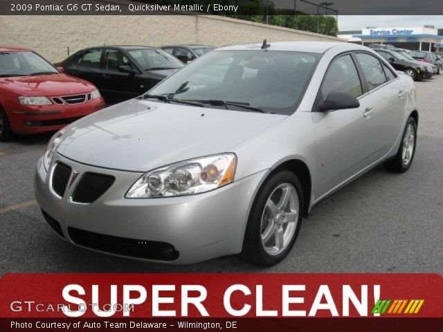 2009 Pontiac G6 GT Sedan in Quicksilver Metallic