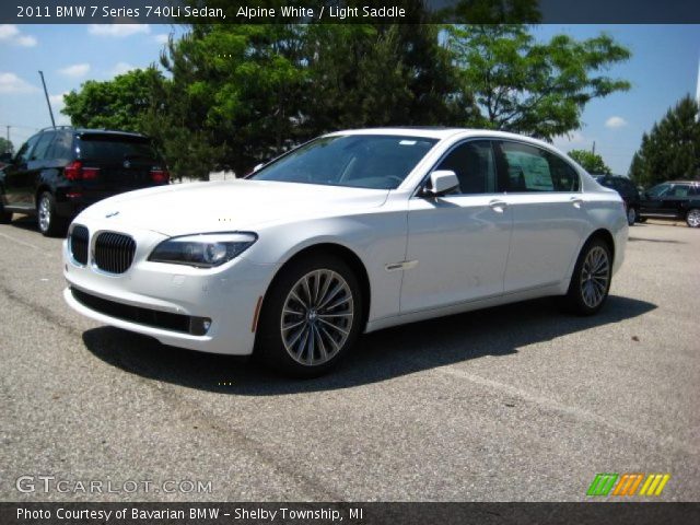 2011 BMW 7 Series 740Li Sedan in Alpine White