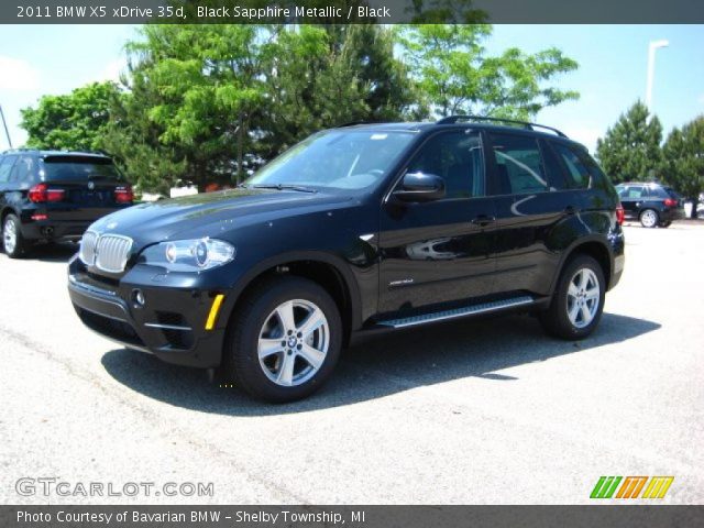 2011 BMW X5 xDrive 35d in Black Sapphire Metallic