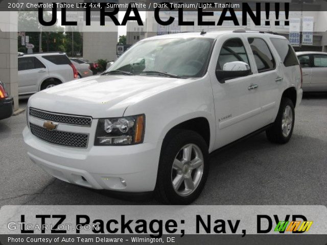 2007 Chevrolet Tahoe LTZ 4x4 in Summit White
