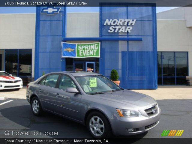 2006 Hyundai Sonata LX V6 in Steel Gray