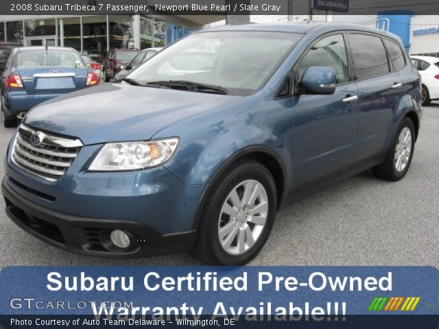 2008 Subaru Tribeca 7 Passenger in Newport Blue Pearl