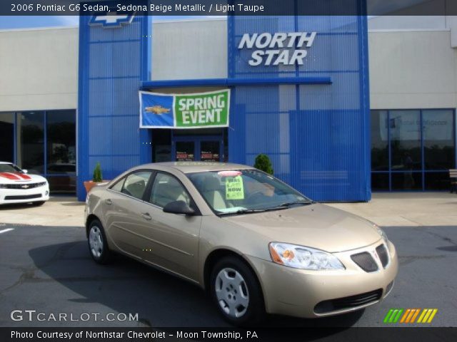 2006 Pontiac G6 Sedan in Sedona Beige Metallic
