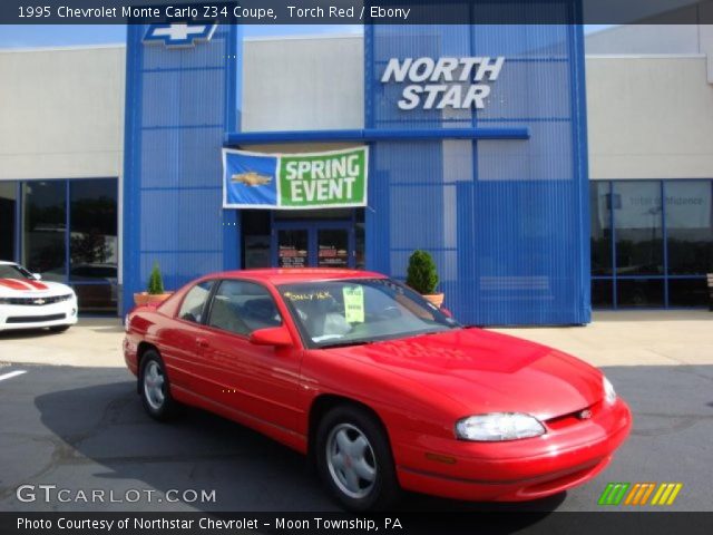 1995 Chevrolet Monte Carlo Z34 Coupe in Torch Red