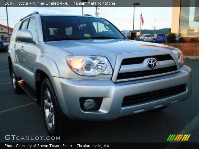 2007 Toyota 4Runner Limited 4x4 in Titanium Metallic