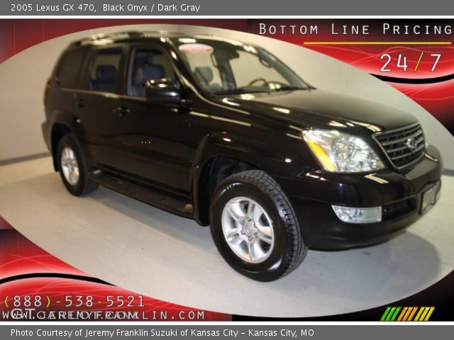 2005 Lexus GX 470 in Black Onyx