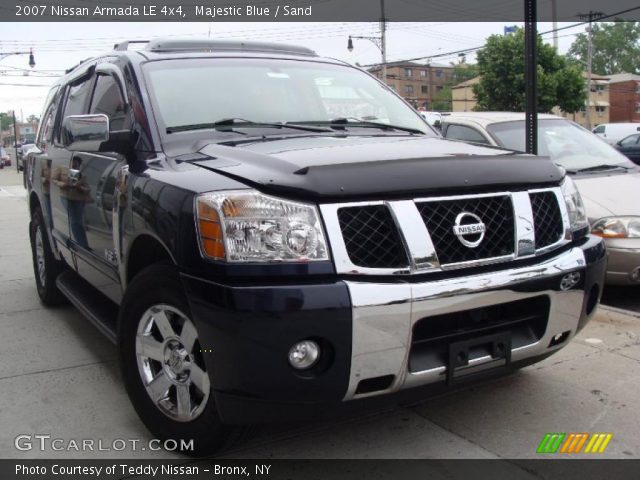 2007 Nissan Armada LE 4x4 in Majestic Blue