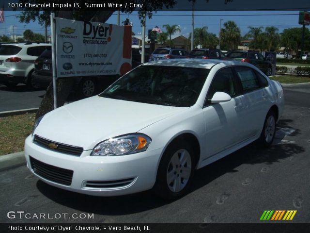 2010 Chevrolet Impala LS in Summit White