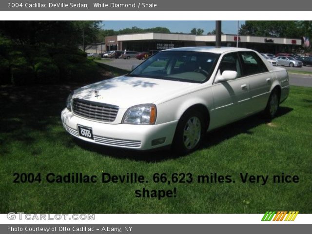 2004 Cadillac DeVille Sedan in White Diamond