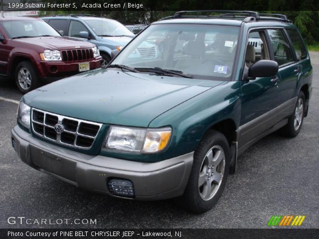 1999 Subaru Forester S in Acadia Green