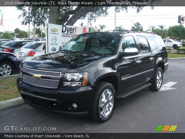 2010 Chevrolet Suburban LTZ in Black Granite Metallic