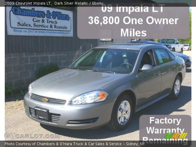 2009 Chevrolet Impala LT in Dark Silver Metallic