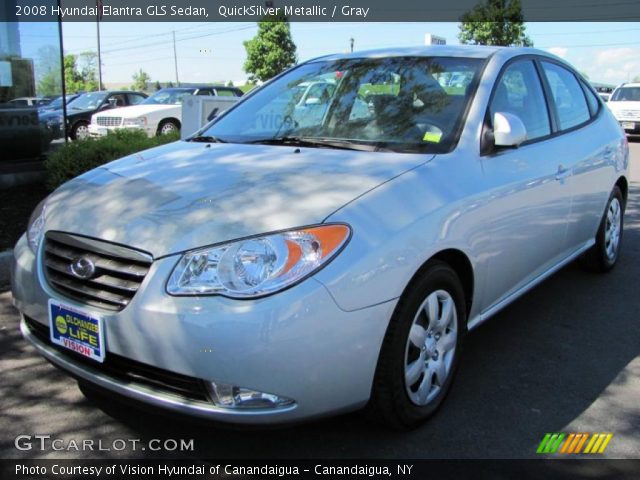 2008 Hyundai Elantra GLS Sedan in QuickSilver Metallic
