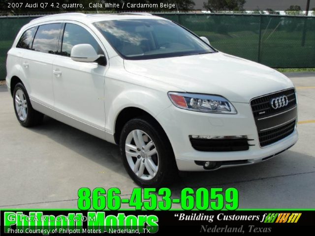 2007 Audi Q7 4.2 quattro in Calla White