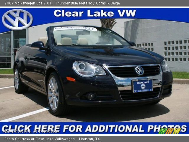 2007 Volkswagen Eos 2.0T in Thunder Blue Metallic