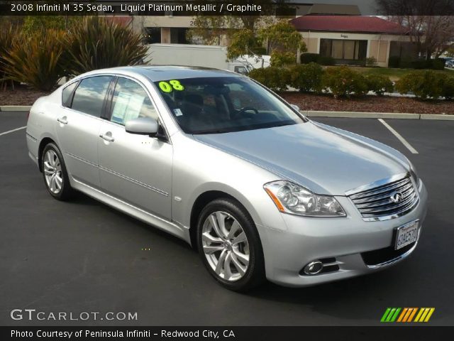 2008 Infiniti M 35 Sedan in Liquid Platinum Metallic