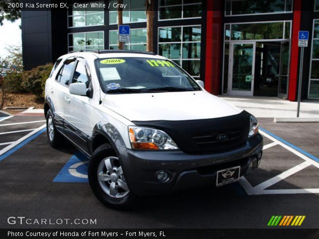 2008 Kia Sorento EX in Clear White