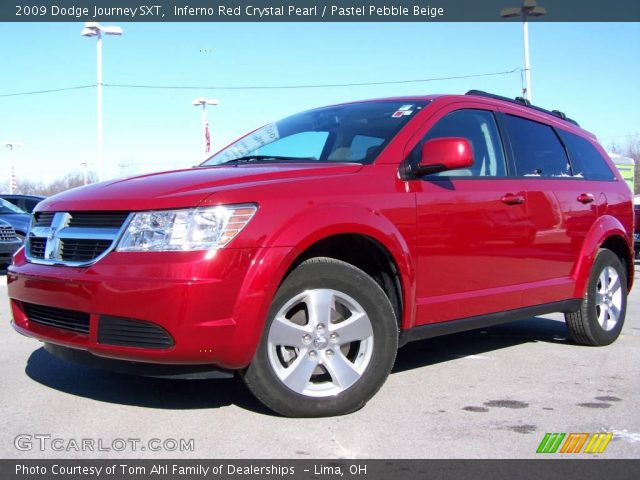 2009 Dodge Journey SXT in Inferno Red Crystal Pearl