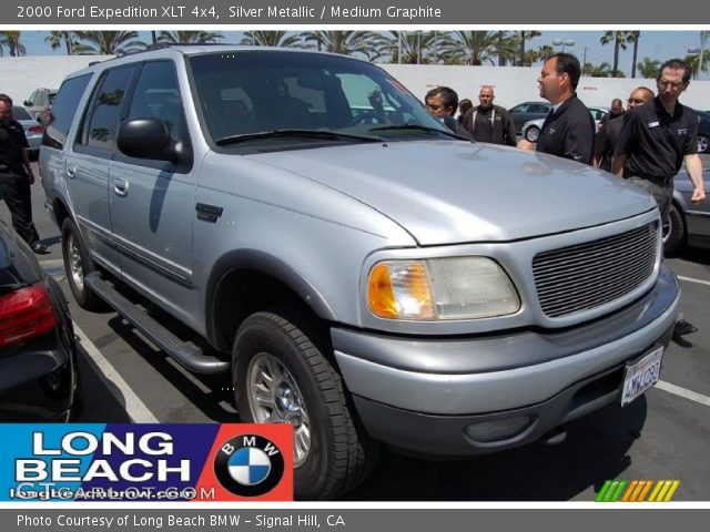 2000 Ford Expedition XLT 4x4 in Silver Metallic