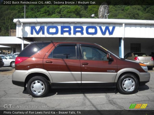 2002 Buick Rendezvous CXL AWD in Sedona Bronze