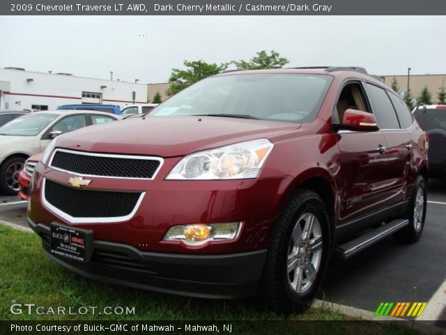 2009 Chevrolet Traverse LT AWD in Dark Cherry Metallic