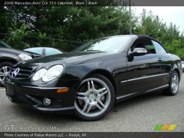 2008 Mercedes-Benz CLK 550 Cabriolet in Black