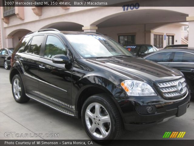 2007 Mercedes-Benz ML 350 4Matic in Black