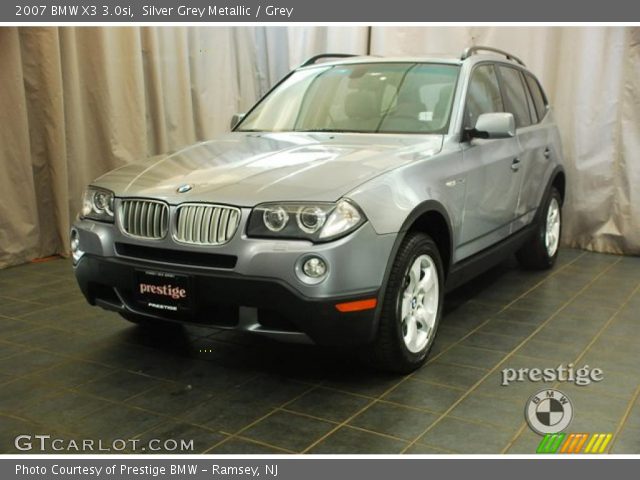 2007 BMW X3 3.0si in Silver Grey Metallic