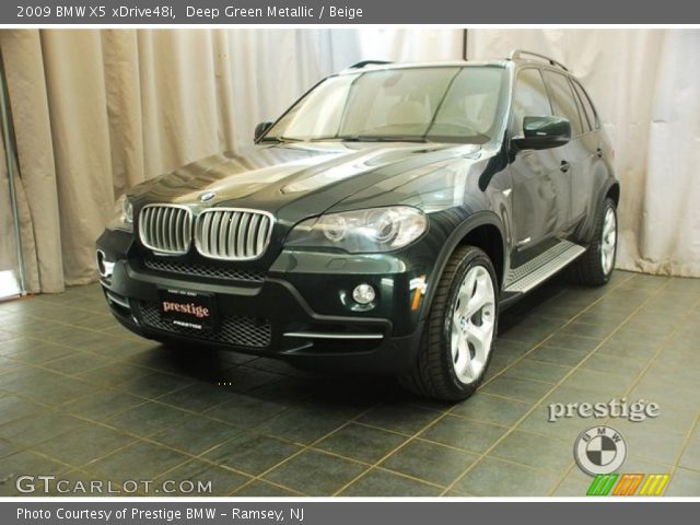 2009 BMW X5 xDrive48i in Deep Green Metallic
