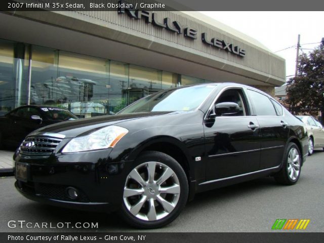 2007 Infiniti M 35x Sedan in Black Obsidian