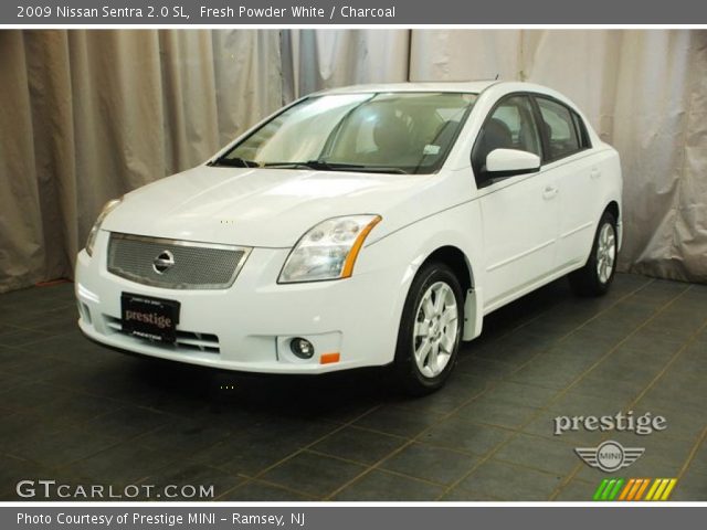 2009 Nissan Sentra 2.0 SL in Fresh Powder White